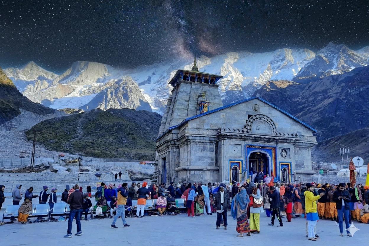 Temperature in Kedarnath